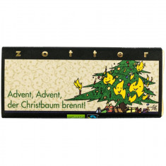 ZOTTER - Ciocolata BIO facuta manual editie de Craciun, Advent-Advent, 70g