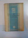 DE LA METODA LA CUNOASTERE LITERARA de BASIL MUNTEANU 1941