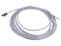 Conector HARTING M12 mufă mamă 5 pini unghi 7,5m PVC