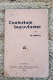 Nicolae Iorga Conferinte bucovinene (1919)