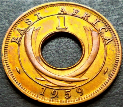 Moneda istorica 1 CENT - AFRICA de EST, anul 1959 *cod 2683 DOMINATIE BRITANICA foto