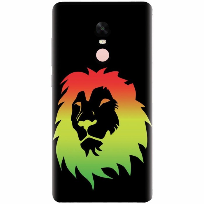 Husa silicon pentru Xiaomi Redmi Note 5A Prime, Rasta Color Lion