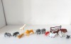 Lot figurine animale diverse, plastic, nestantate