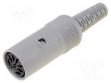Conector DIN mufă mamă 8 PIN 262&deg; HIRSCHMANN