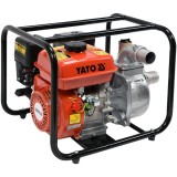 Yato YT-85401 - Motopompa - 2 timpi un cilindru racire cu aer 4.8 CP 8 m 500 l/min apa murdara