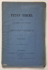 PETRU CERCEL, DOCUMENTE DESCOPERITE IN ARHIVELE VENETIEI de C. ESARCU - BUCURESTI, 1874