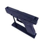 Bricheta Pistol Model Glock, Antivant, Reincarcabil, Suport, 19 cm, Negru