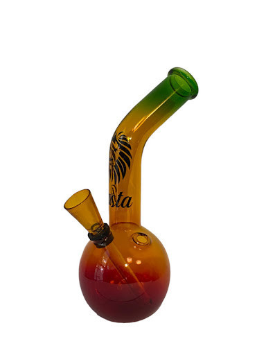 Bong rasta glas,18 cm