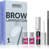 Andmetics Professional Brow Lamination Set set pentru sprancene pentru fixare și formă