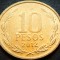 Moneda exotica 10 PESOS - CHILE, anul 2012 * cod 2225