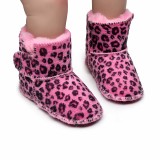 Cizmulite roz animal print - Season (Marime Disponibila: 9-12 luni (Marimea 20