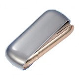 Husa flippy pentru iqos 3.0 duo, de protectie, anti soc si zgarieturi, din plastic, 12 x 4.5 cm, albastru transparent