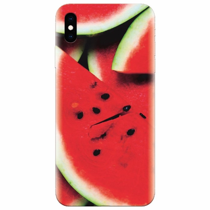 Husa silicon pentru Apple Iphone XS Max, S Of Watermelon Slice