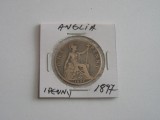 C50 - Moneda foarte veche - Anglia - one penny - 1897