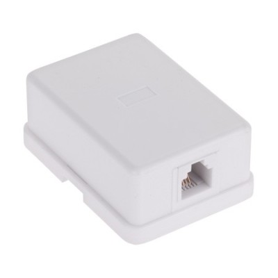 Priza telefon 6P4C RJ11 simpla foto