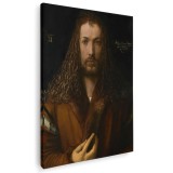 Tablou pictura Autoportret de Albrecht D&uuml;rer 1988 Tablou canvas pe panza CU RAMA 60x80 cm