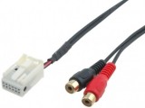 Adaptor RCA Auxiliar Citroen C4 (2005-&gt;) Mufă Audio Auto