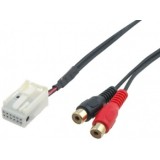 Adaptor Aux RCA Citroen C4 2005- C6501-RCA