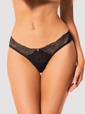 Chilot Bella Rou Obsessive, Negru, XS/S