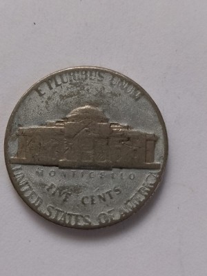 Five cents 1973 D foto