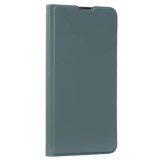 Cumpara ieftin Husa Book Silicon Flip pentru iPhone 13 Mini Verde, Contakt