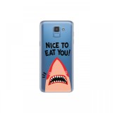 Husa Samsung Galaxy J6 (2018) Lemontti Silicon Art Nice To Eat You