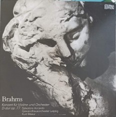Disc vinil, LP. Konzert Fur Violine Und Orchester D-dur Op. 77-Brahms, Salvatore Accardo, Gewandhausorchest-252600