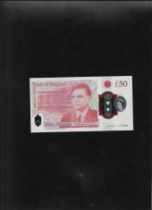 Marea Britanie Anglia 50 pounds 2020 seria06127388 aunc
