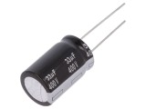 Condensator Electrolitic THT 33uF 400V 16x25mm 20% 5000h