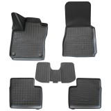 Set de 5 covorase cauciuc 3D stil tavita premium pentru Smart Forfour W453 din 2014-2021
