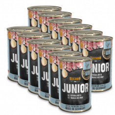 BELCANDO Junior - carne de pasăre cu ouă- tin 12 x 400g