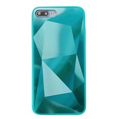 Huse telefon cu textura diamant Iphone 7 ; Iphone 8 , Verde