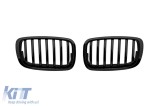 Grile rinichi negre potrivite pentru BMW X6 E71 2011-2014 Performance AutoTuning