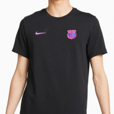 FC Barcelona tricou de bărbați Travel black - M