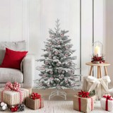 vidaXL Set de Globuri de Crăciun 50 pcs Transparent &Oslash; 5 cm 42018885