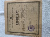 brevet certificat de absolvire , perioada Republica Populara Romana