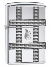 Bricheta Zippo Geometric Pattern 49079 foto