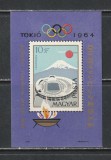 Ungaria 1964 - Jocurile Olimpice Tokyo S/S 1v MNH