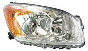 Far Toyota RAV4 (Xa30), 02.2009-04.2010, Manual, tip bec HB3+Hatchback4, omologare SAE, versiunea USA, crom, 81130-42470, Dreapta