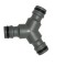 Niplu conector cu 3 cai furtun furtun 1/2&amp;quot;