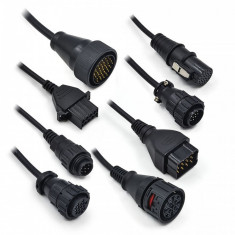 Set 8 x Cabluri Adaptoare Multimarca pentru Camioane OBD2