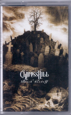Casetă audio Cypress Hill &amp;ndash; Black Sunday, originală, sigilată foto