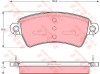 Set placute frana,frana disc PEUGEOT 306 Break (7E, N3, N5) (1994 - 2002) TRW GDB1385