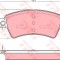 Set placute frana,frana disc PEUGEOT 306 Break (7E, N3, N5) (1994 - 2002) TRW GDB1385