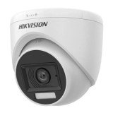 Camera supraveghere, 2MP, lentila 2.8mm, IR 20m, WL 20m, Microfon - Hikvision DS-2CE76D0T-LPFS-2.8mm SafetyGuard Surveillance