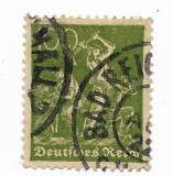 Germania - Noi timbre zilnice, 1921 - 100 Pfg, obliterat