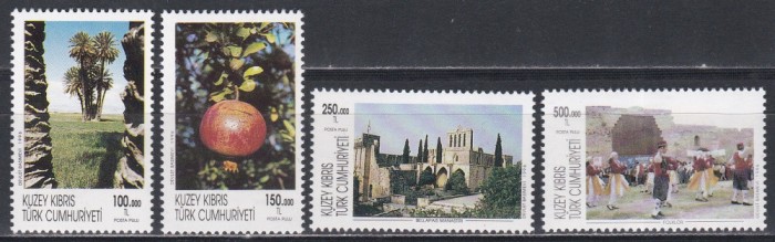 Ciprul Turc 1996 - Peisaje, Cota 26 EURO, MNH