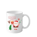 Cana alba 330 ml Craciun ideala pentru Secret Santa
