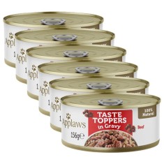 Applaws Dog Taste Toppers in sos Carne de vita 6 x 156 g foto