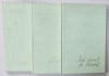IMPLINIRE , roman de NICOLAE TAUTU , VOLUMELE I - III , 1966 , CONTINE UN MIC TEXT SEMNAT OLOGRAF *